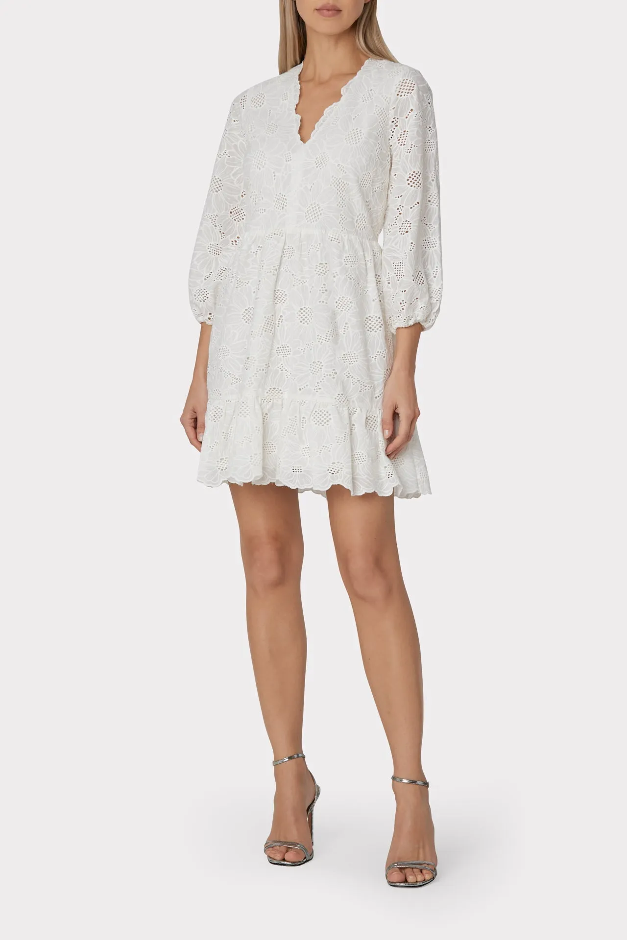 Brielle Tournesol Eyelet Dress