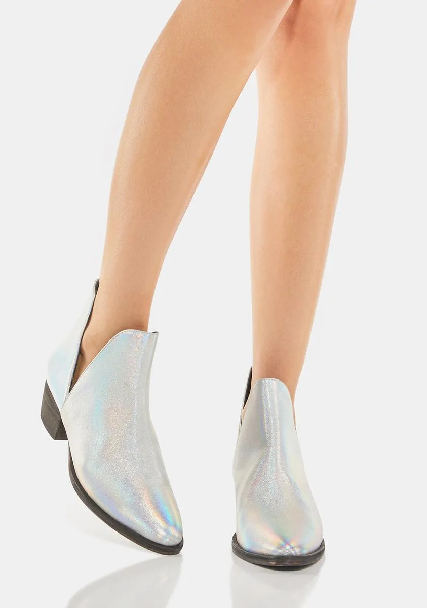 Charm Double V Ankle Boots