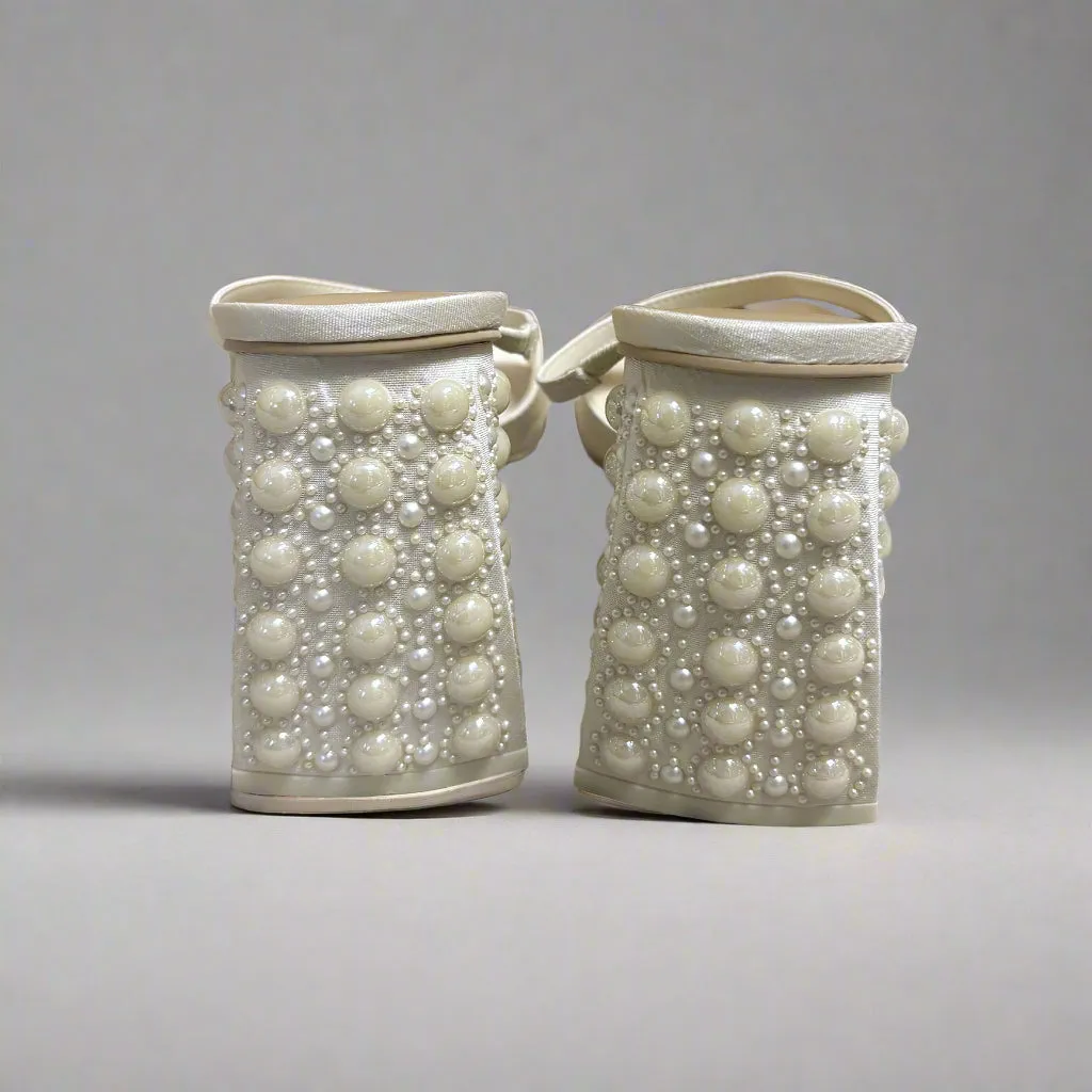 Dolce Vita ivory Jemmy Pearl shoes, size 8.5, BRAND NEW!