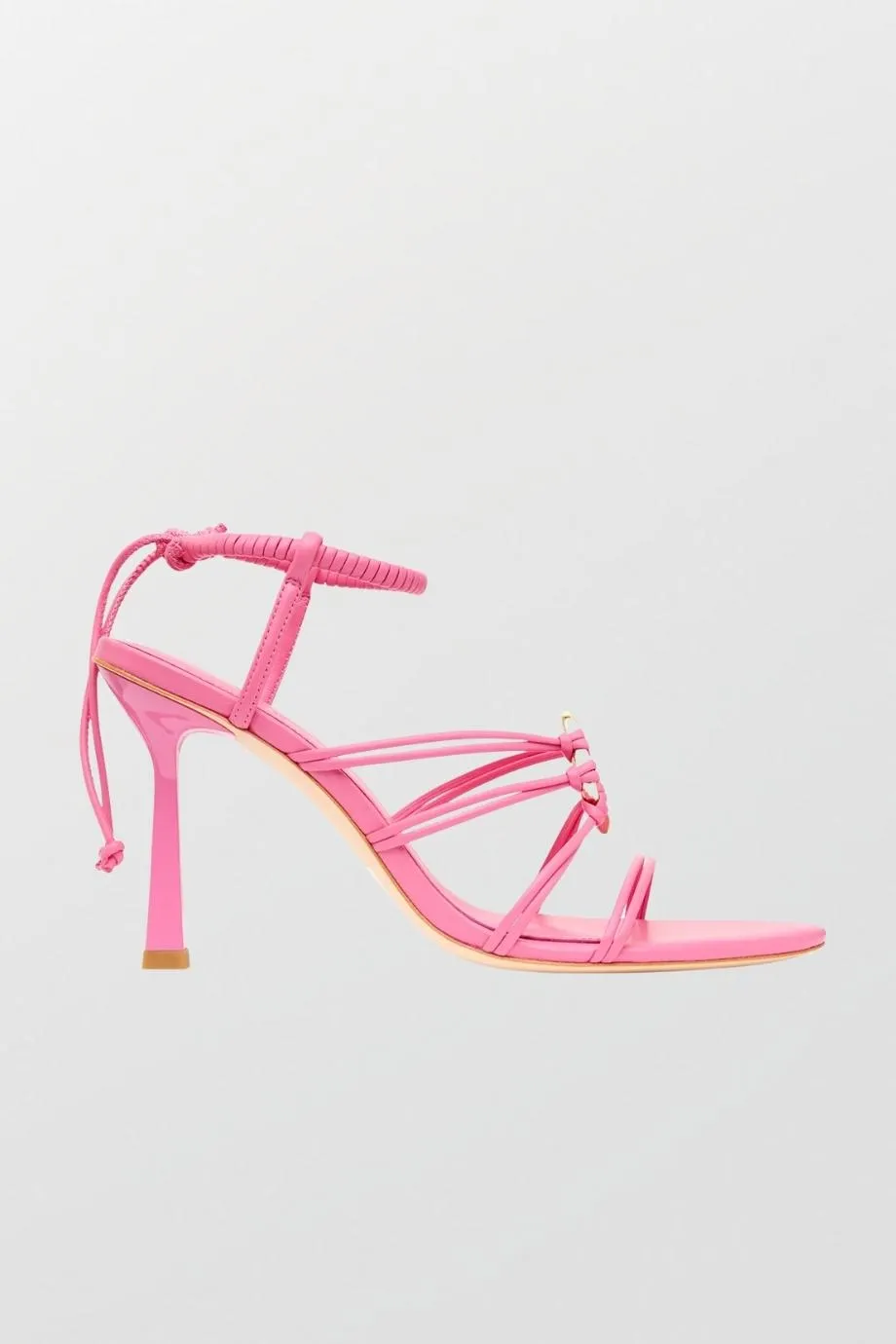 Mirage Leather Strappy Heel