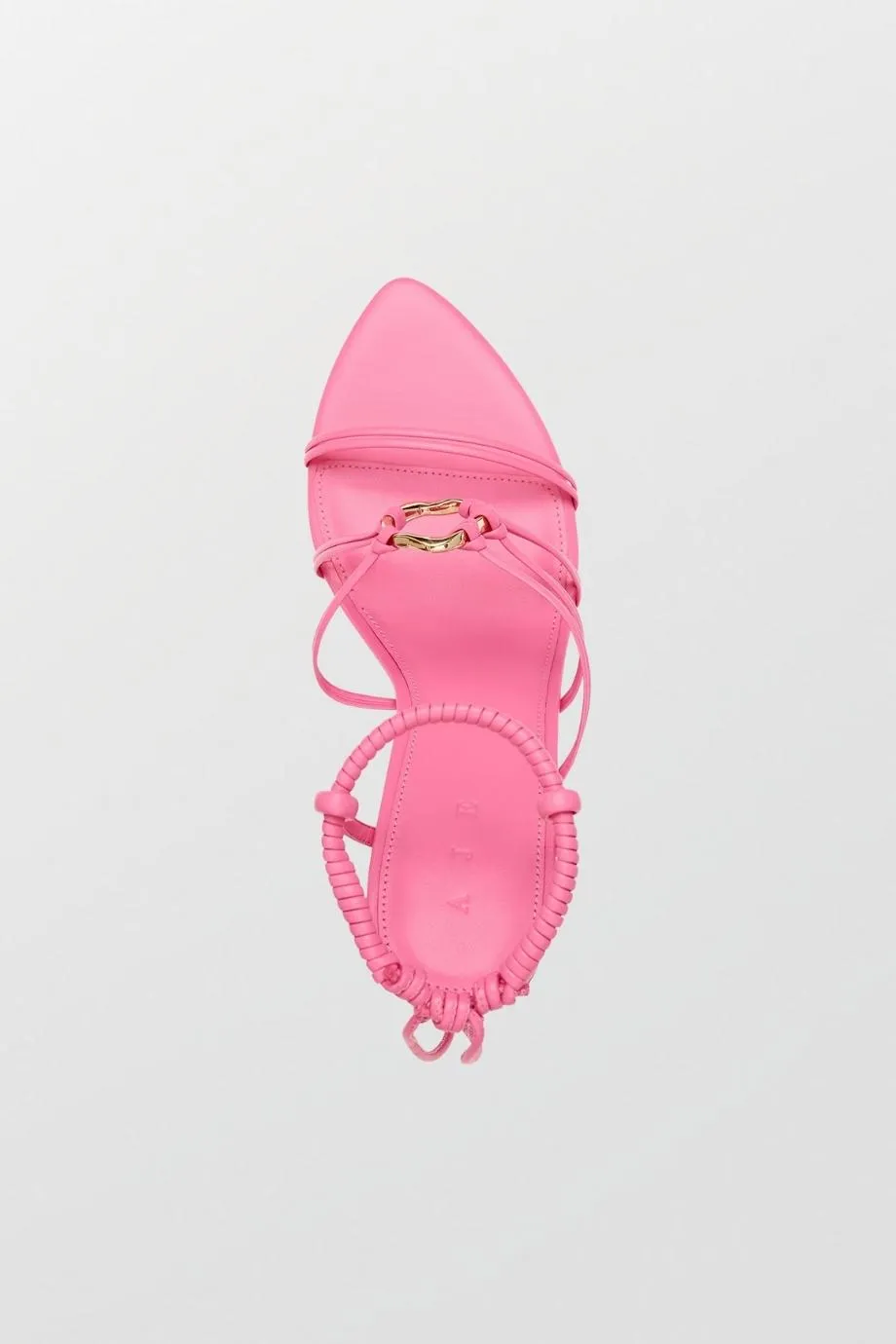 Mirage Leather Strappy Heel