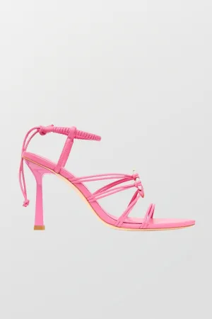Mirage Leather Strappy Heel