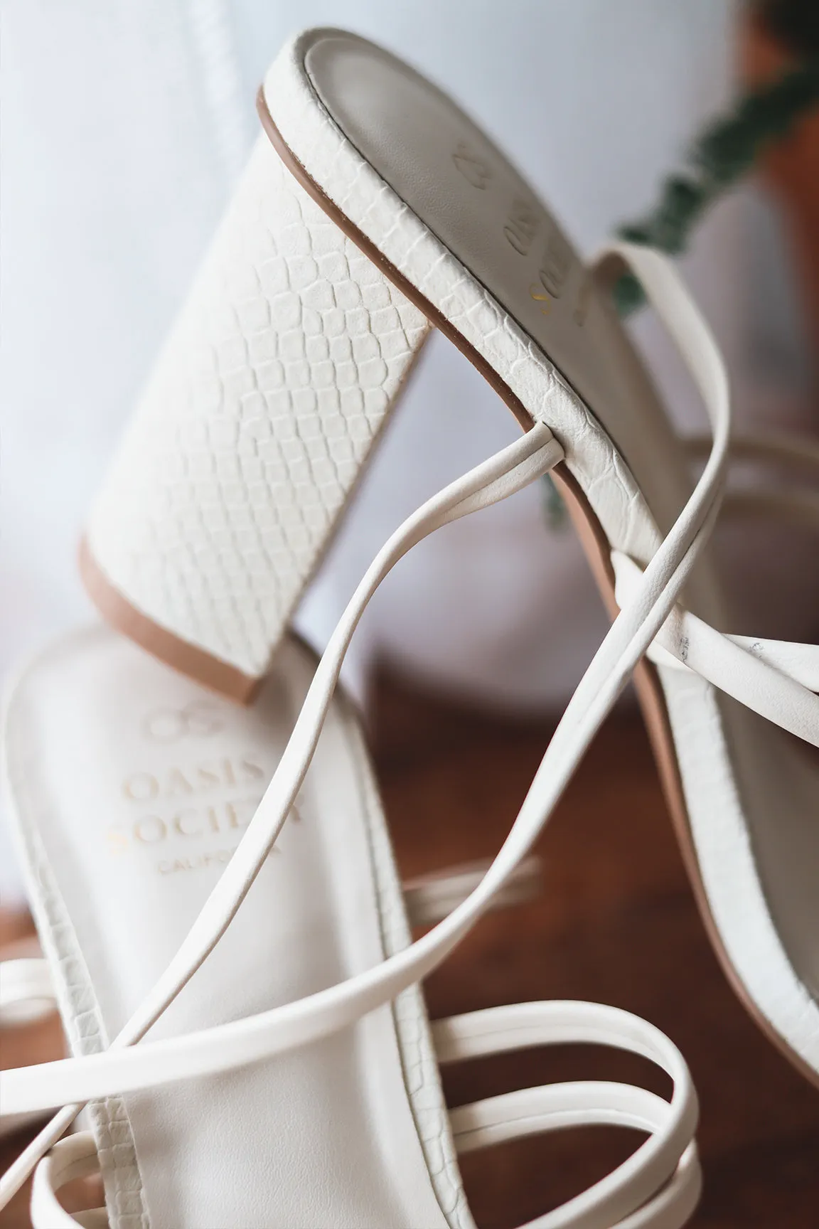 The Lacey Tie Heels