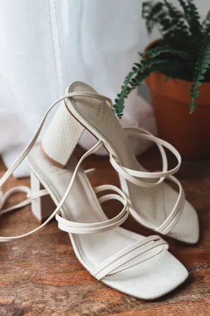 The Lacey Tie Heels