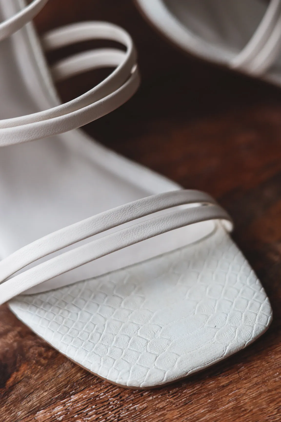 The Lacey Tie Heels