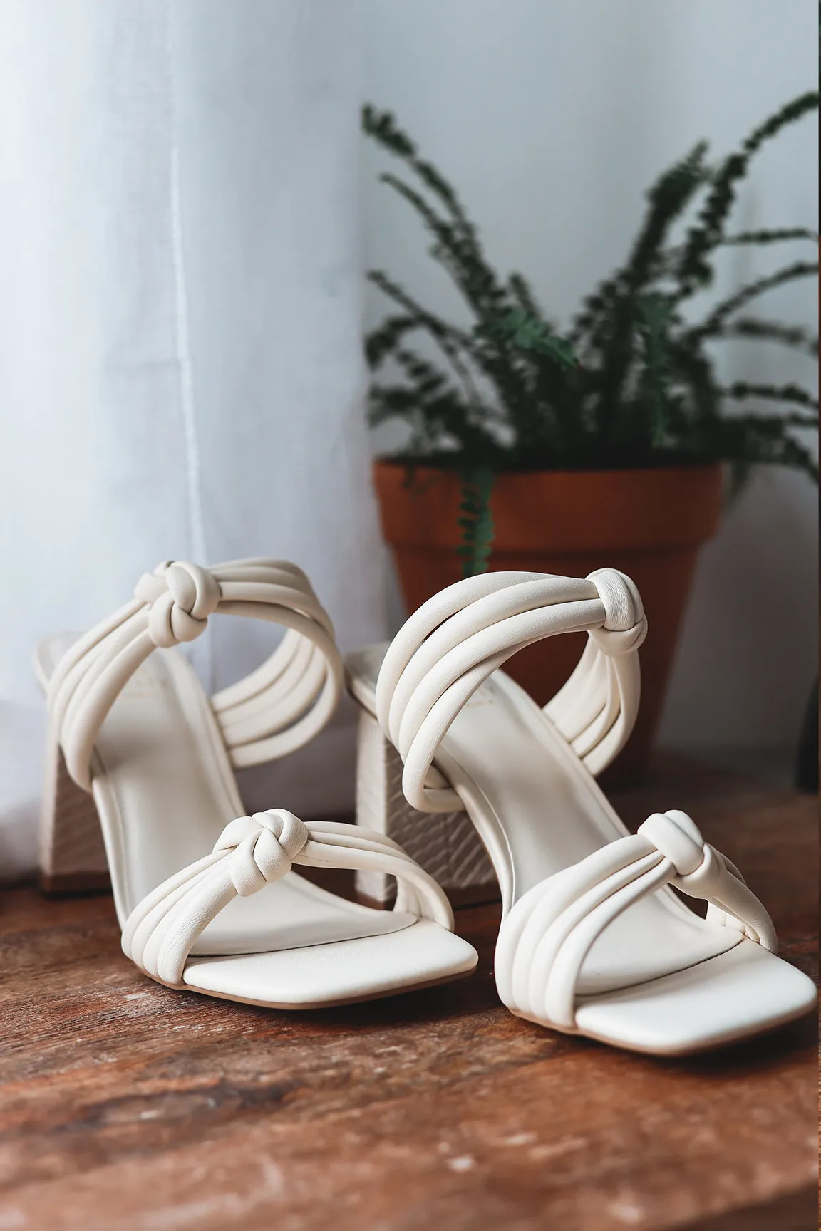 The Raquel Knot Heels