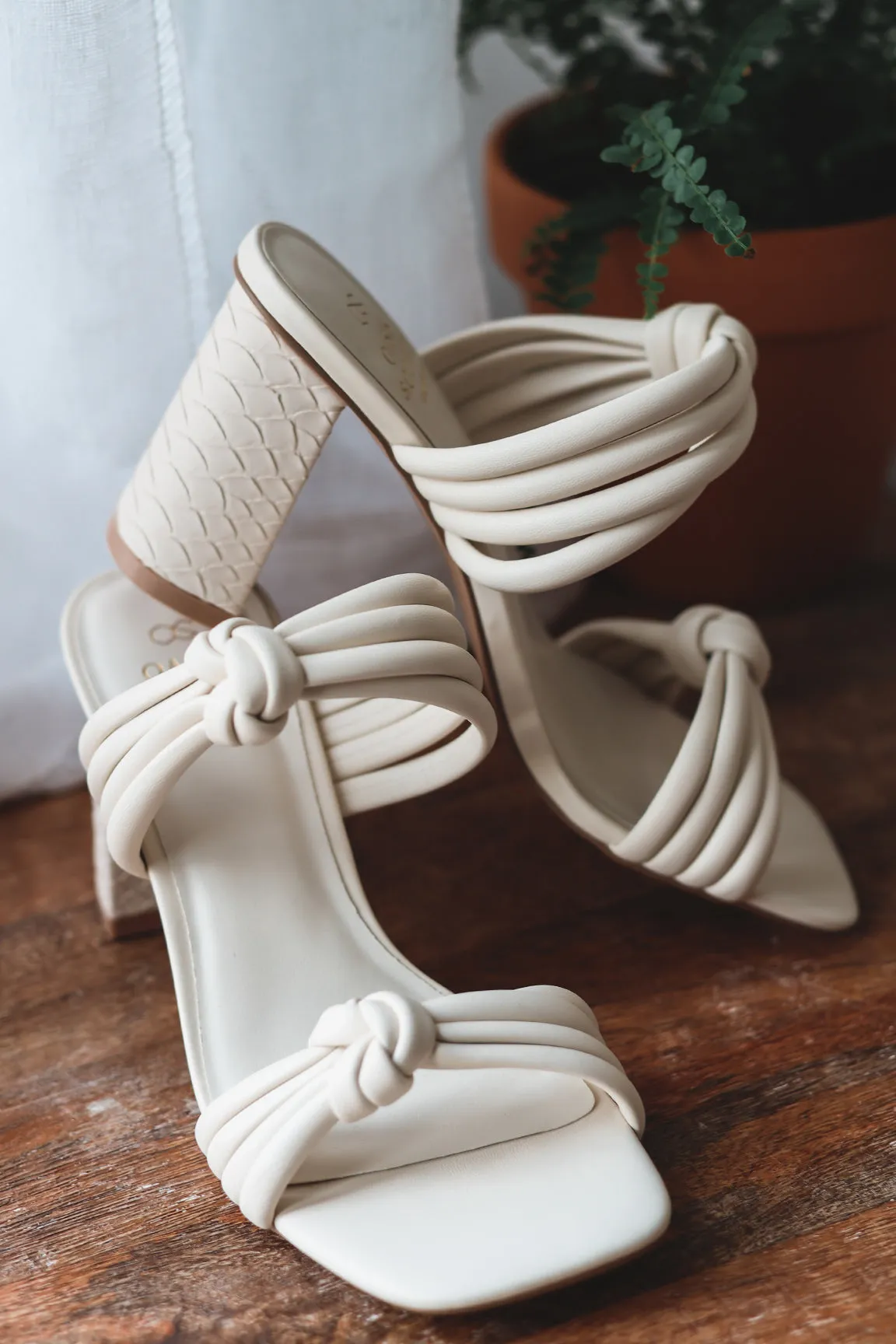 The Raquel Knot Heels