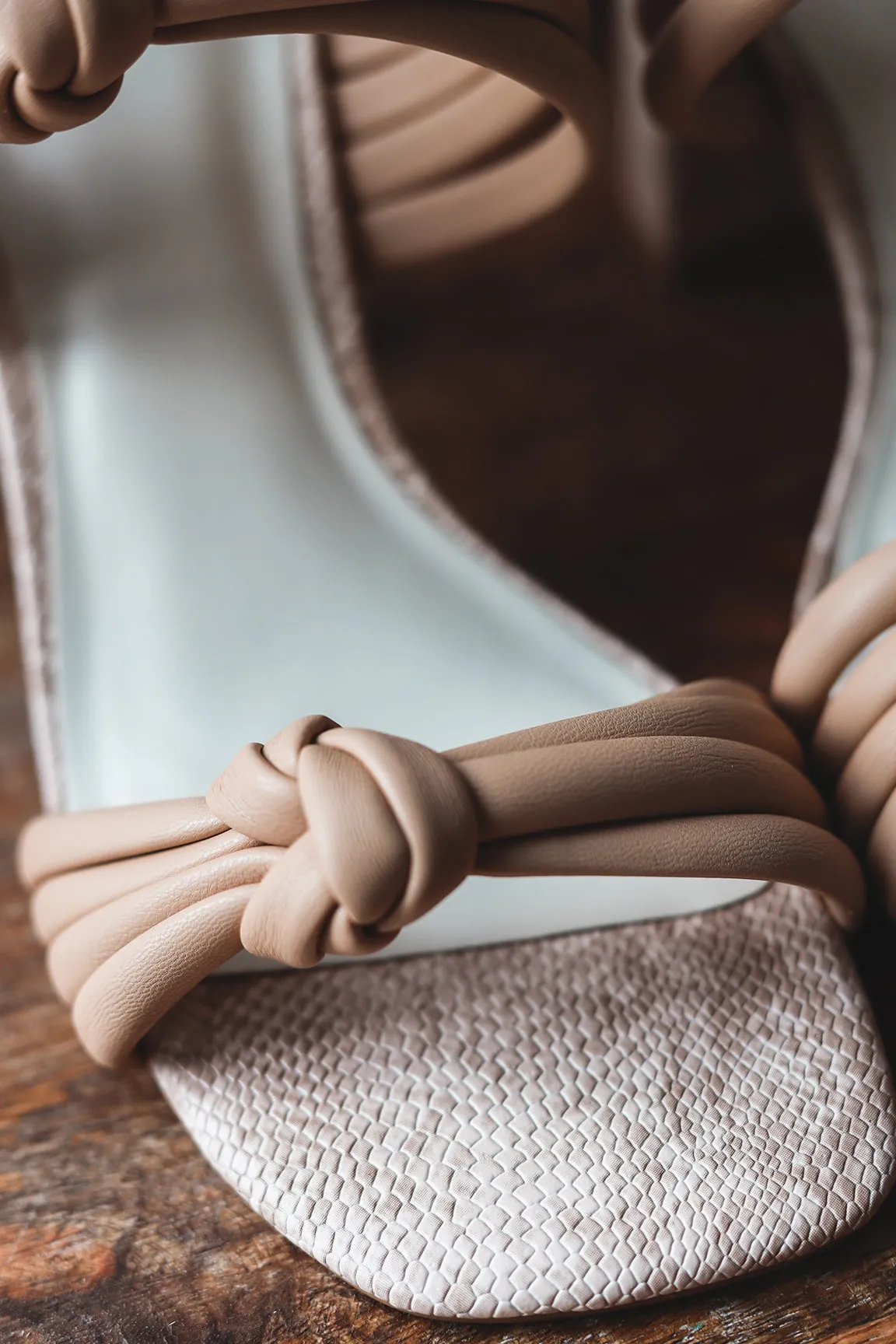 The Raquel Knot Heels