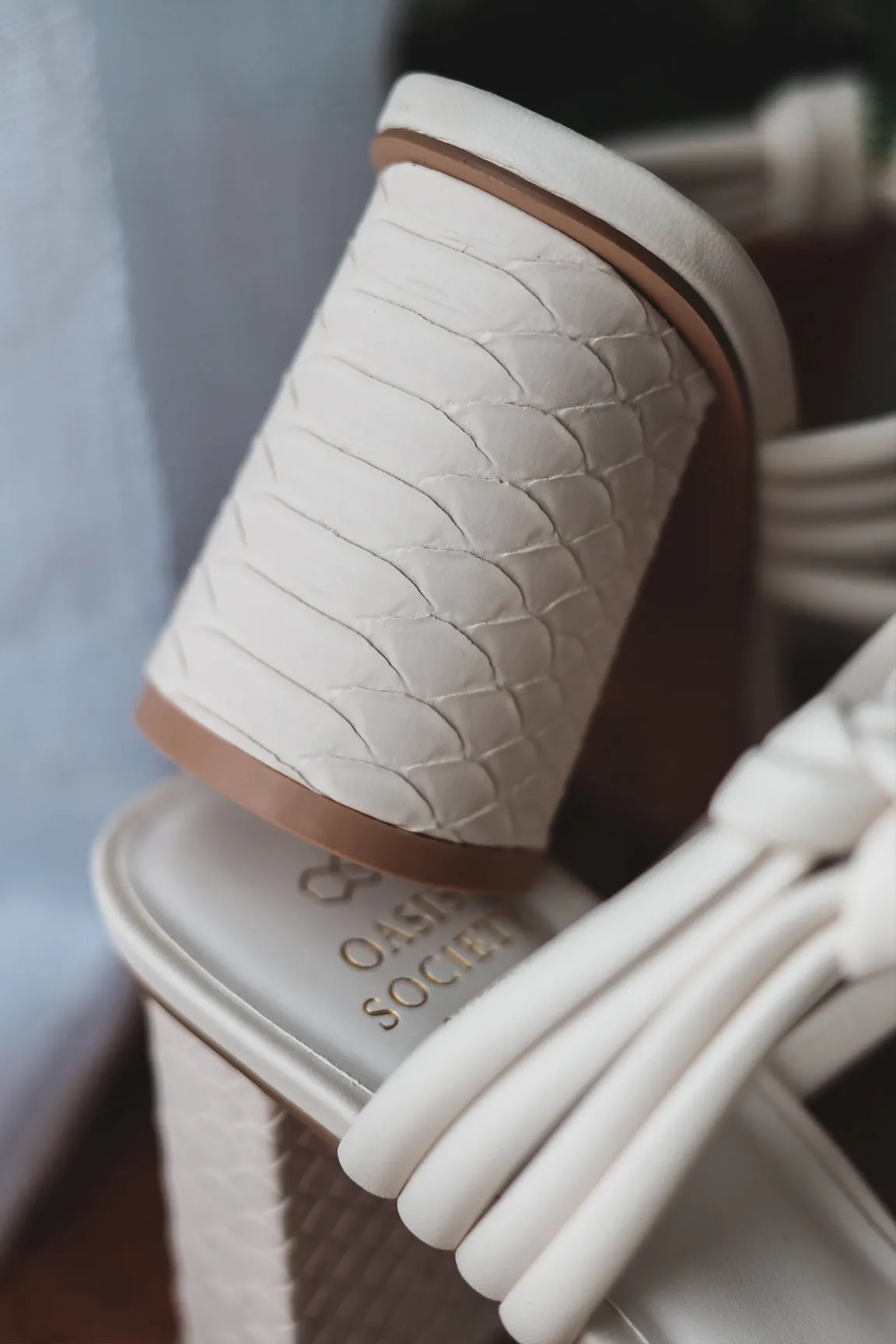 The Raquel Knot Heels