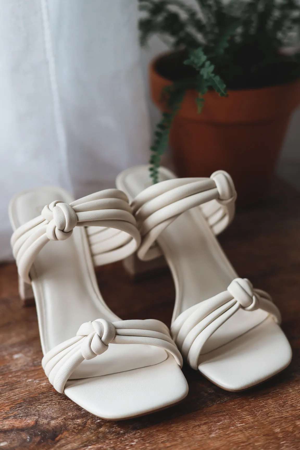The Raquel Knot Heels