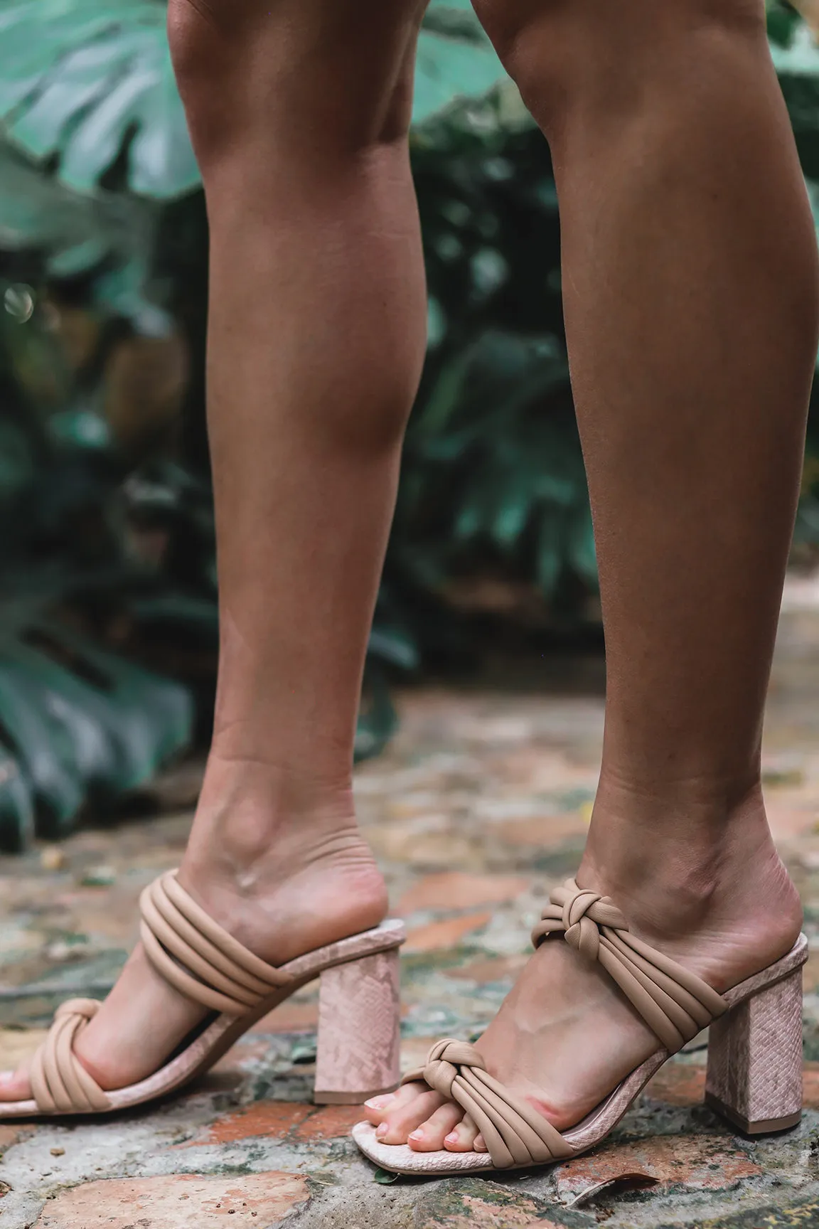 The Raquel Knot Heels