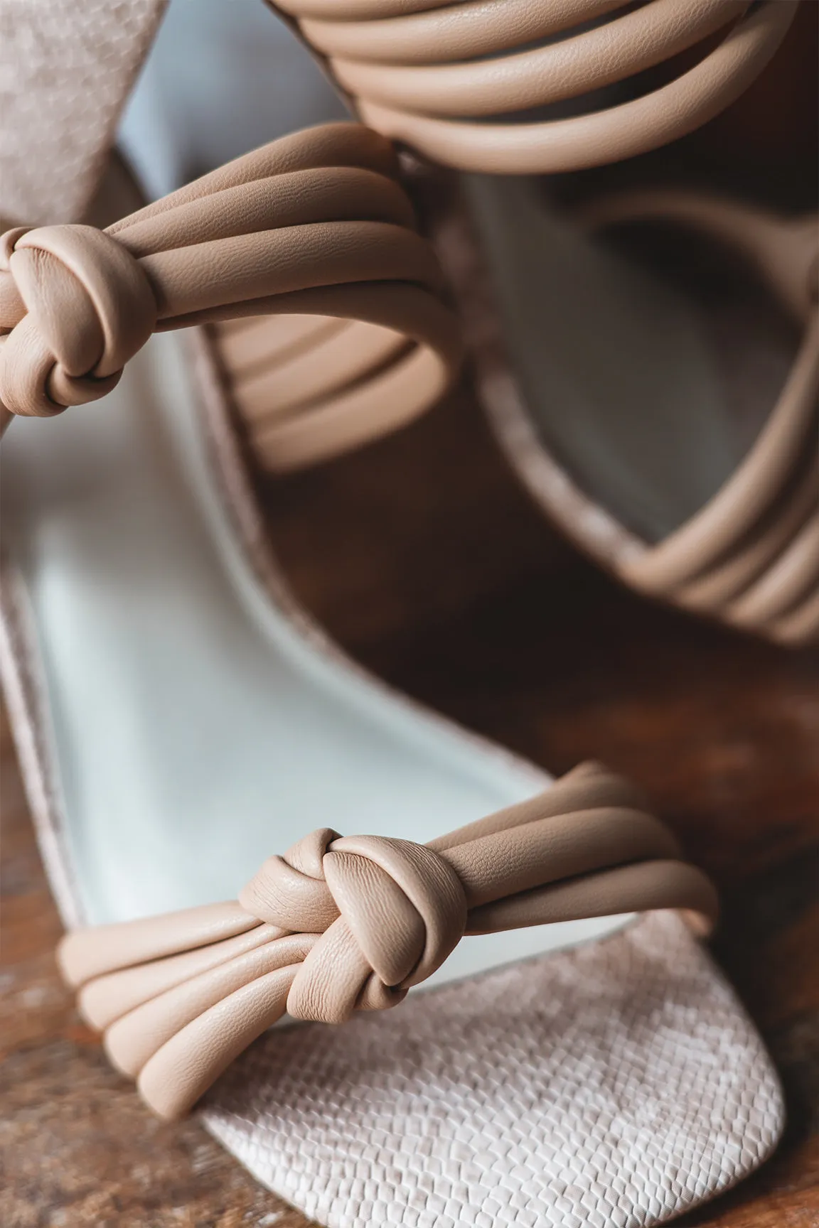 The Raquel Knot Heels