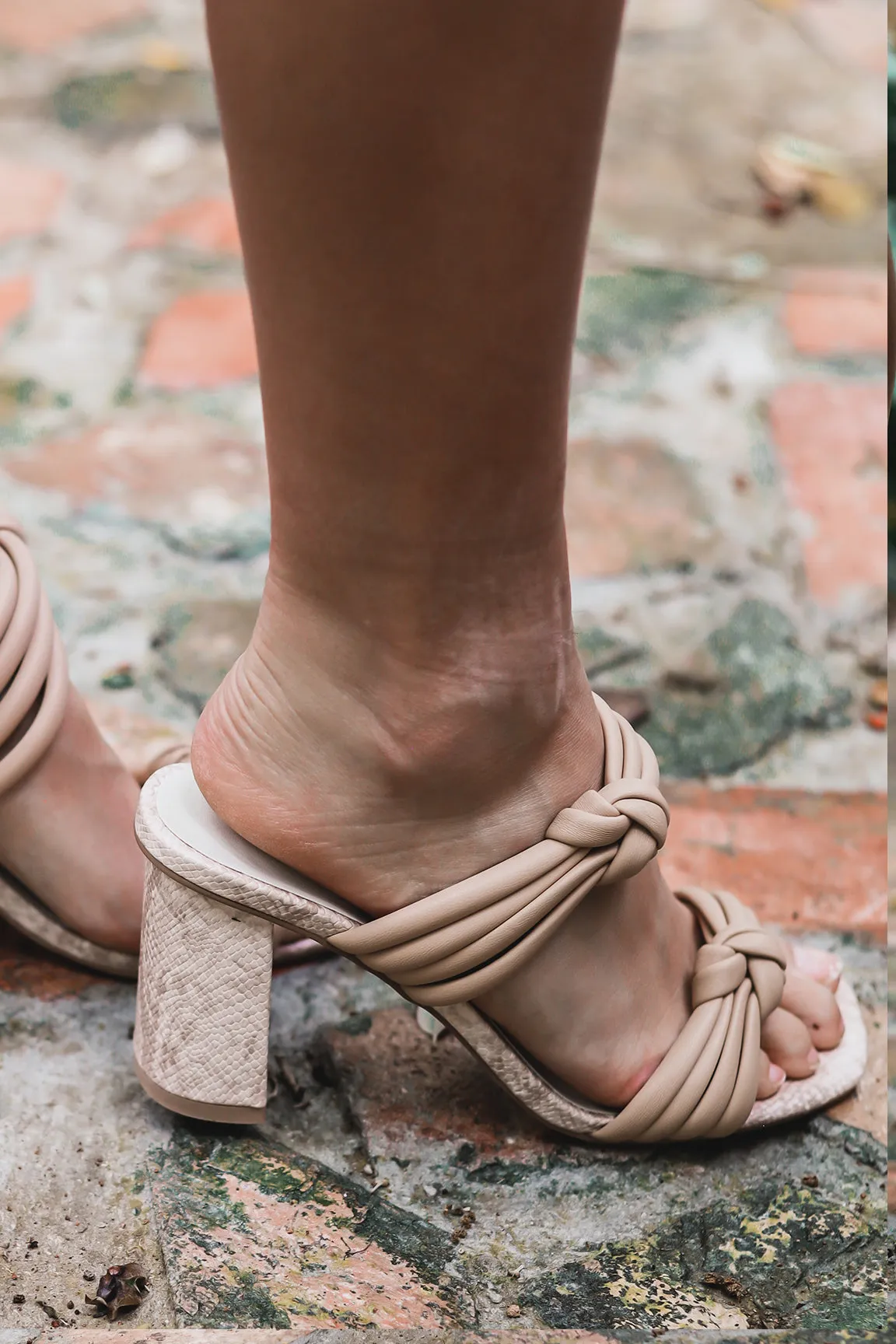 The Raquel Knot Heels