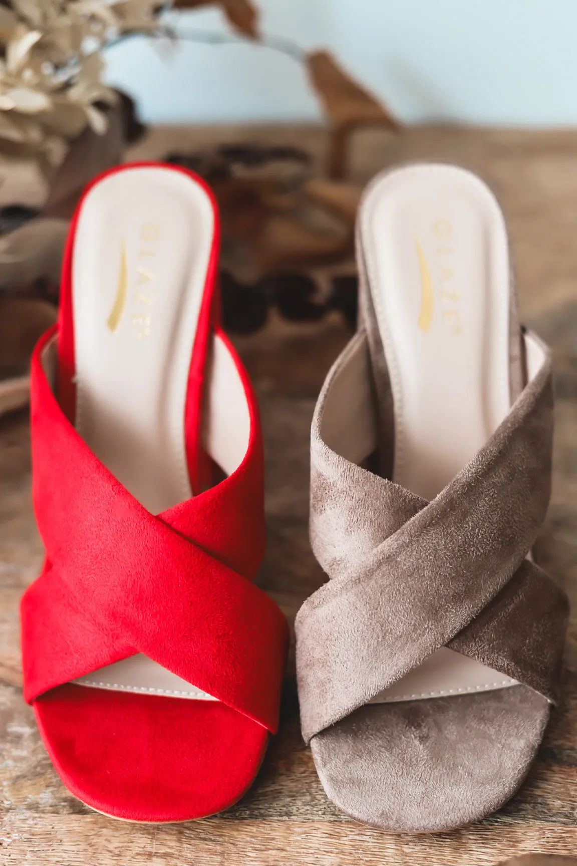The Veronica Suede Heels- 2 Colors
