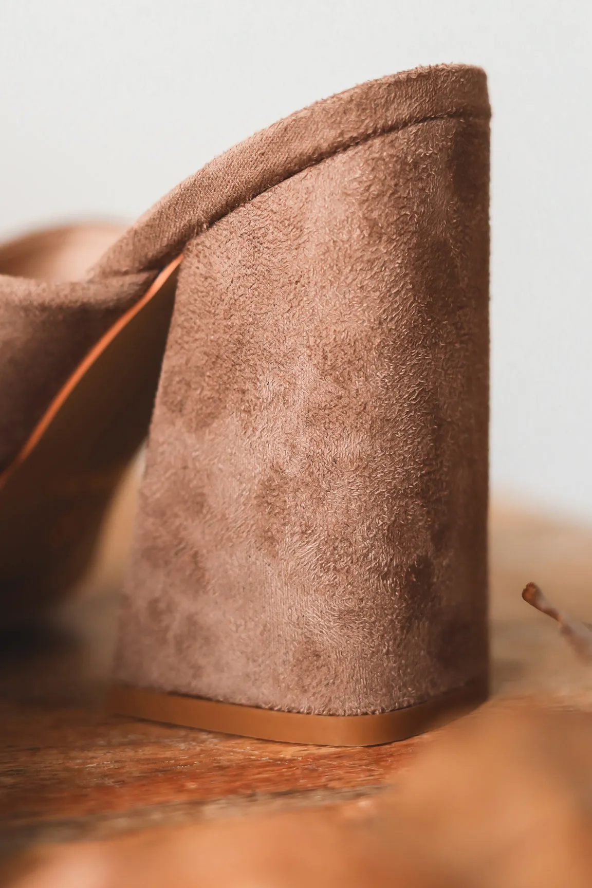 The Veronica Suede Heels- 2 Colors