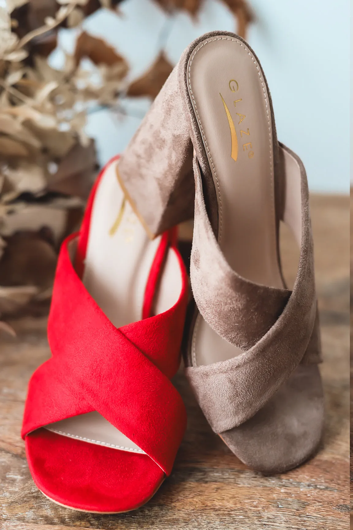 The Veronica Suede Heels- 2 Colors