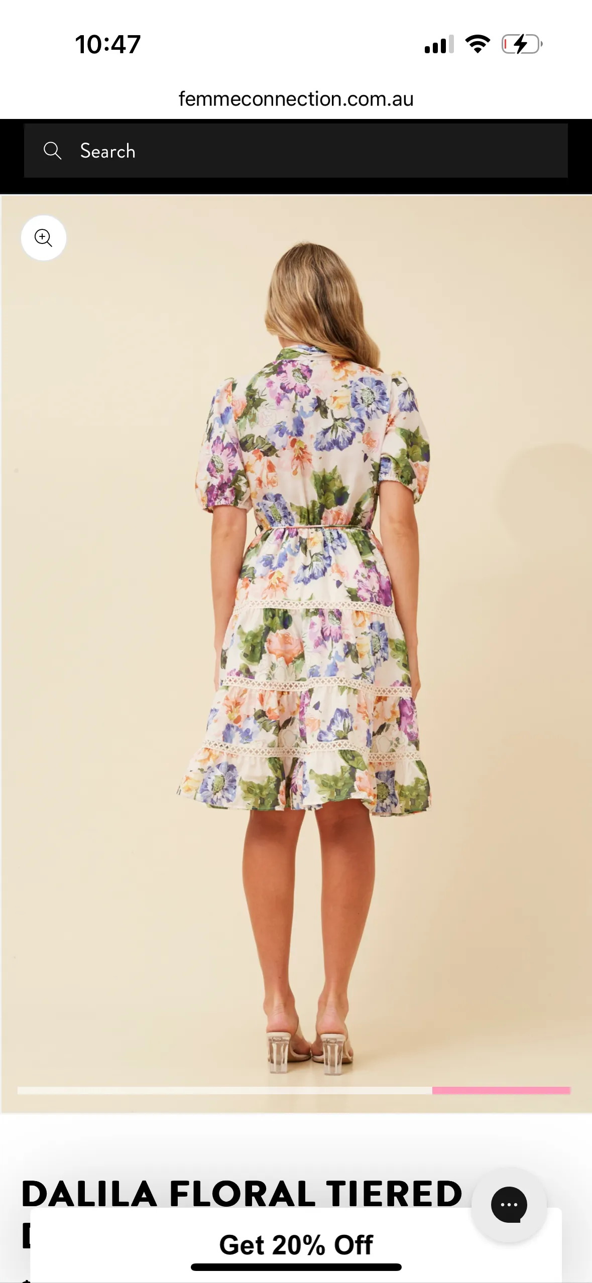 Willow floral dress